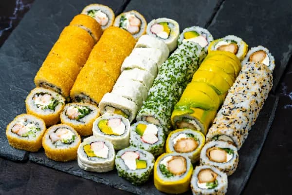 ¡Que suenen esos palillos! 60 piezas mixtas — Sabrosushi Bar 