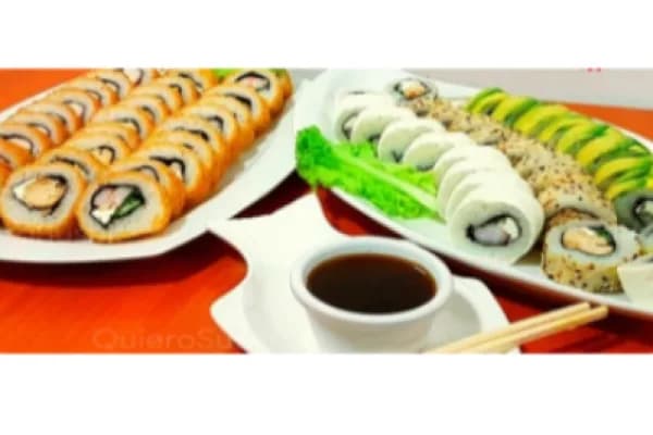 ¡Que suenen esos palillos! 60 piezas de sushi VIP — Caribean Sushi Quilicura