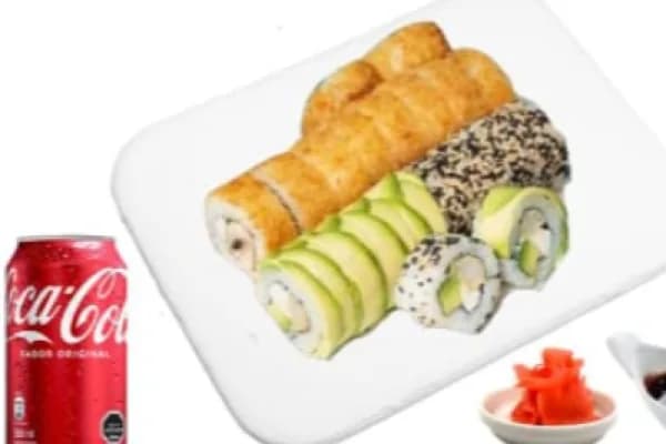 ¡20 bocados de sushi! Rico e increíble cupón que con un sabor único — Tako Nikkei -San Ramón