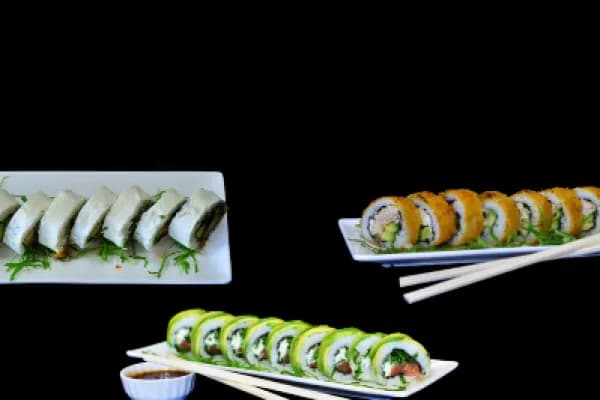 ¡Que suenen esos palillos! 70 pzs premium piezas de sushi VIP — Sushi Key