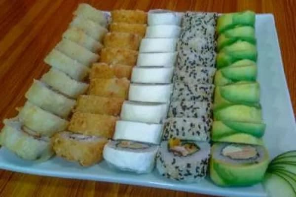 ¿Te lo vas a perder? 50 ricas piezas de sushi con un sabor único