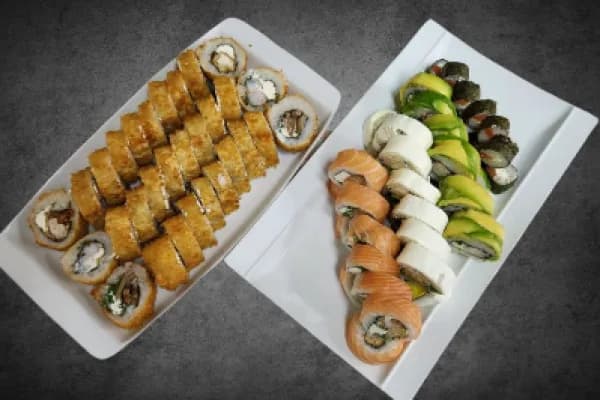 ¡Locura de sabores! RIcas 70 piezas de sushi . Imperdible descuento — Giro Sushi