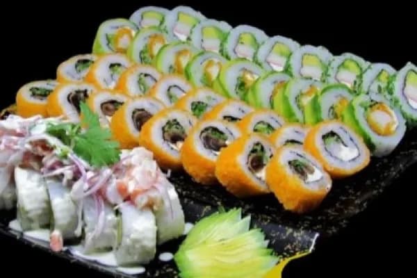 ¡Que suenen esos palillos! 50 piezas de sushi VIP — Inazumi Sushi